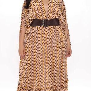 Maxi Dress With Belt